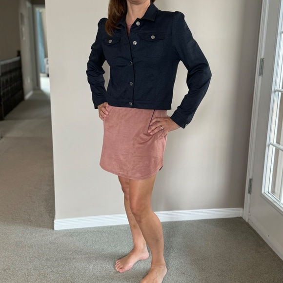 Calvin Klein Navy Jacket Size Medium NWOT - Picture 14 of 16